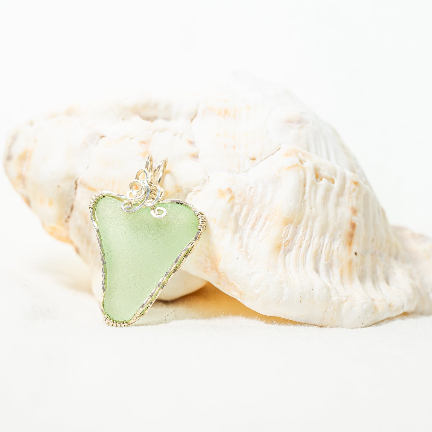 Sea Foam Heart