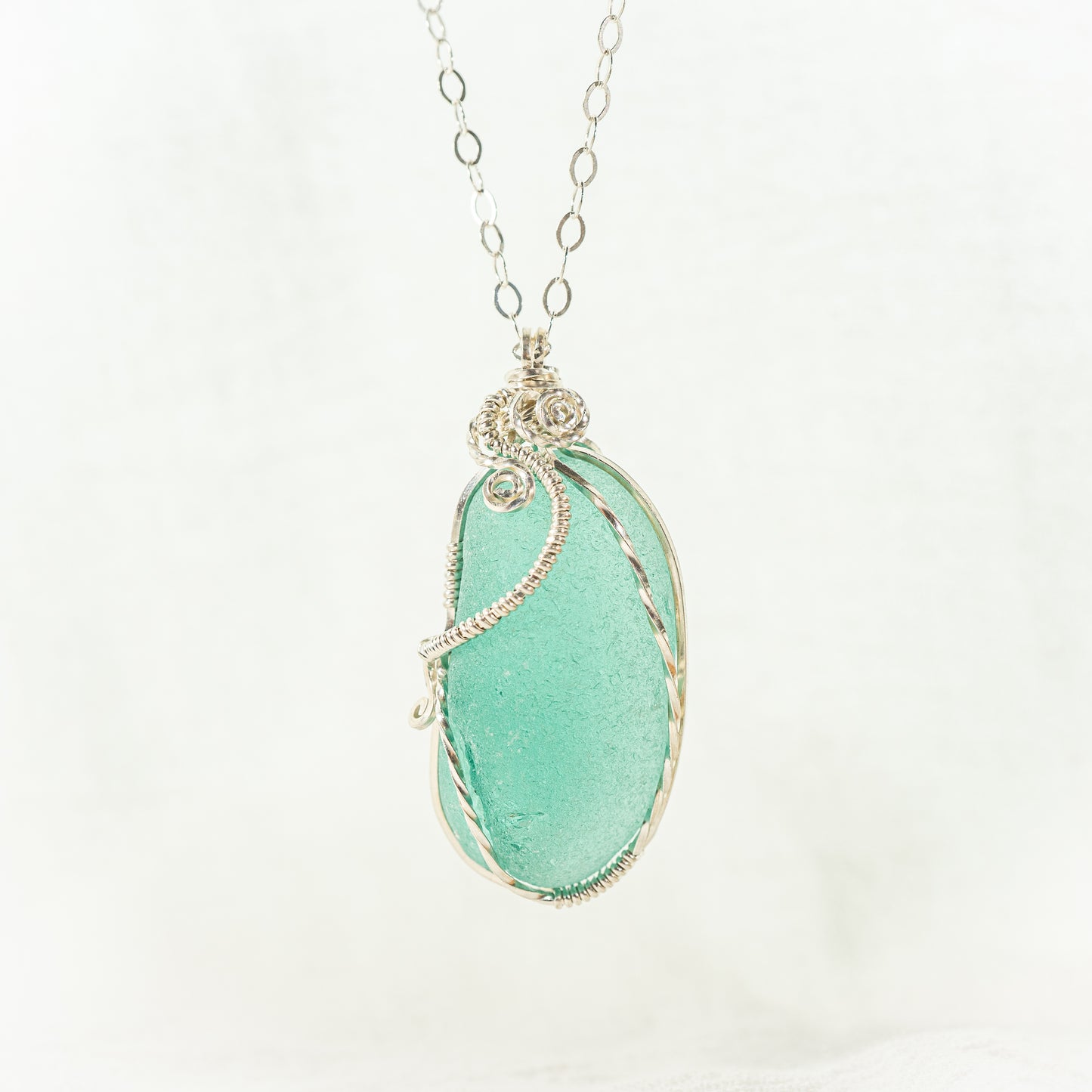 The Happy Dance Seaglass Necklace