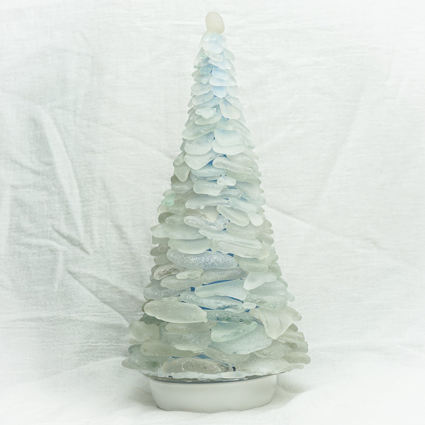 Stately SeaSational Sea Glass Tree