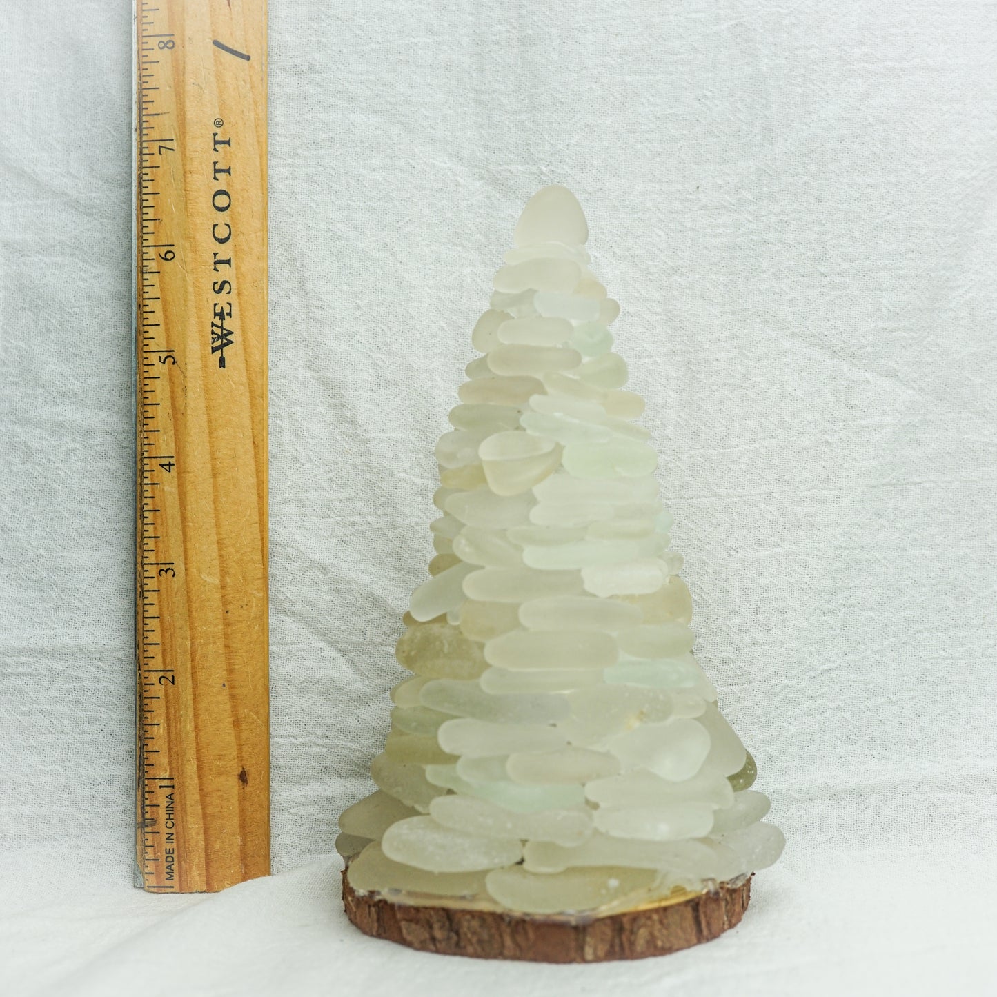 Beautiful White Sea Glass Tree