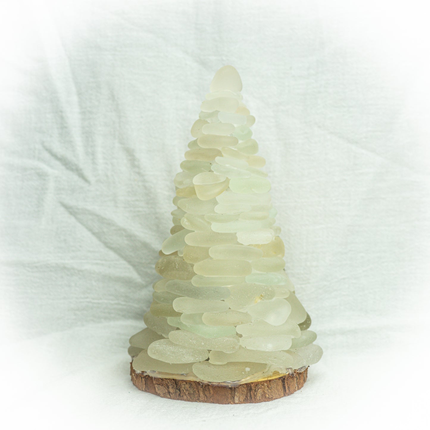 Beautiful White Sea Glass Tree