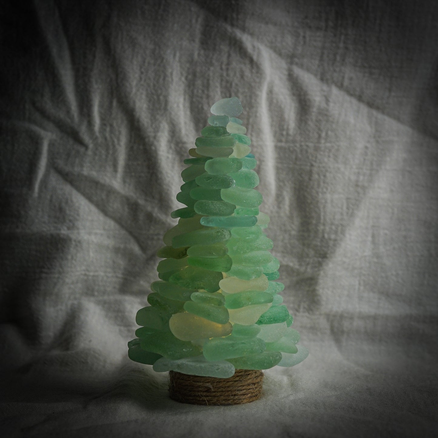 Aqua Sea Glass Tree (Small)