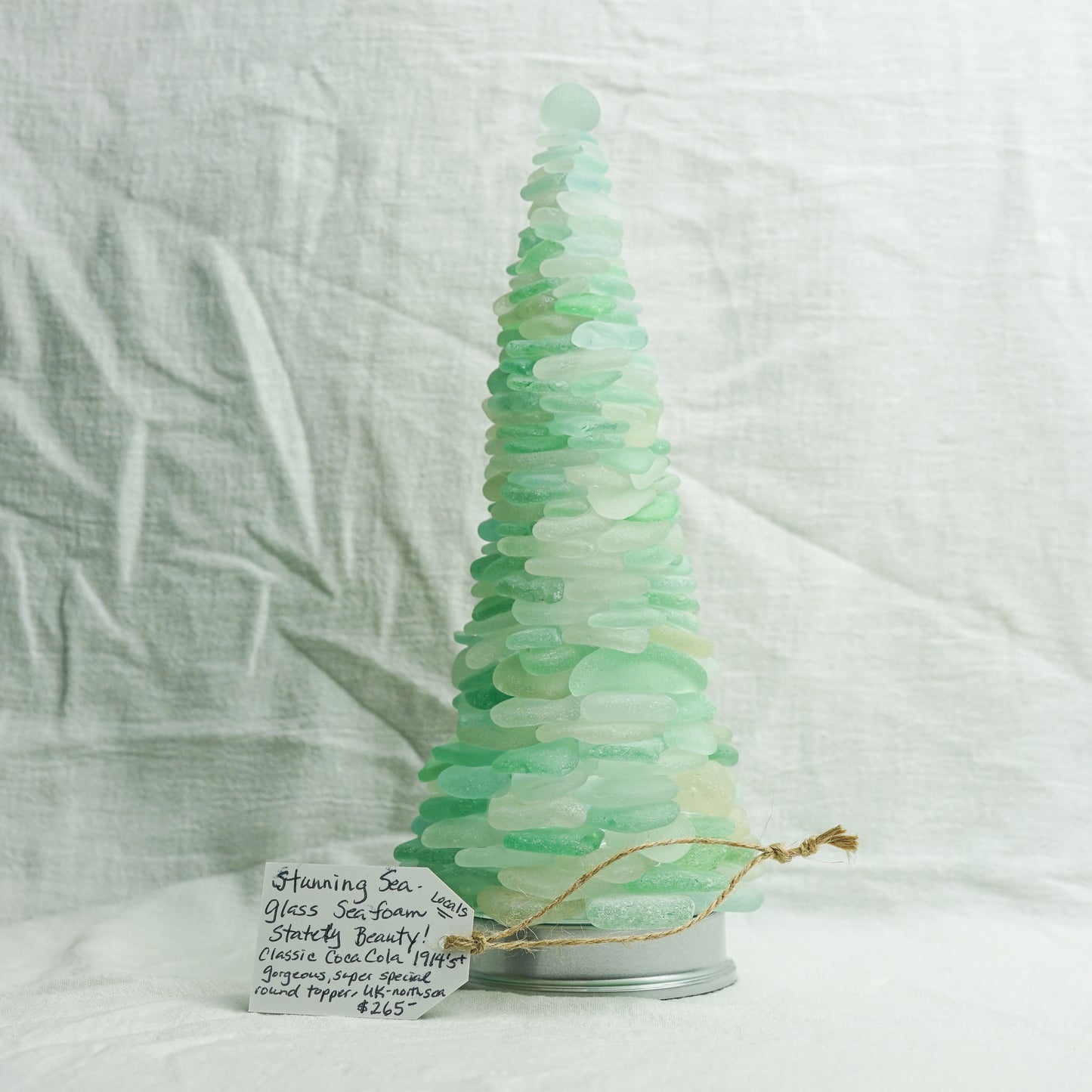 Seafoam Sea Glass Tree