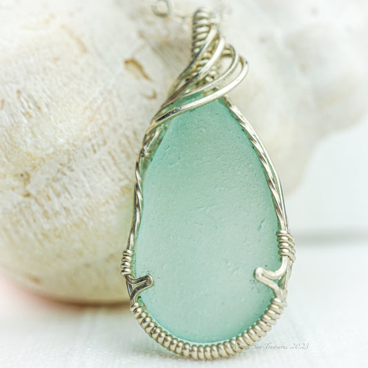 How to clean your new Sterling Sea Glass Necklace!