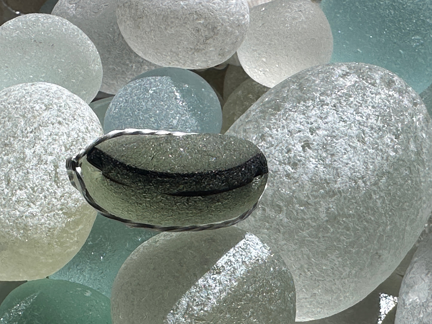 Huge Multi-Seaglass Hunk of Love from Seaham