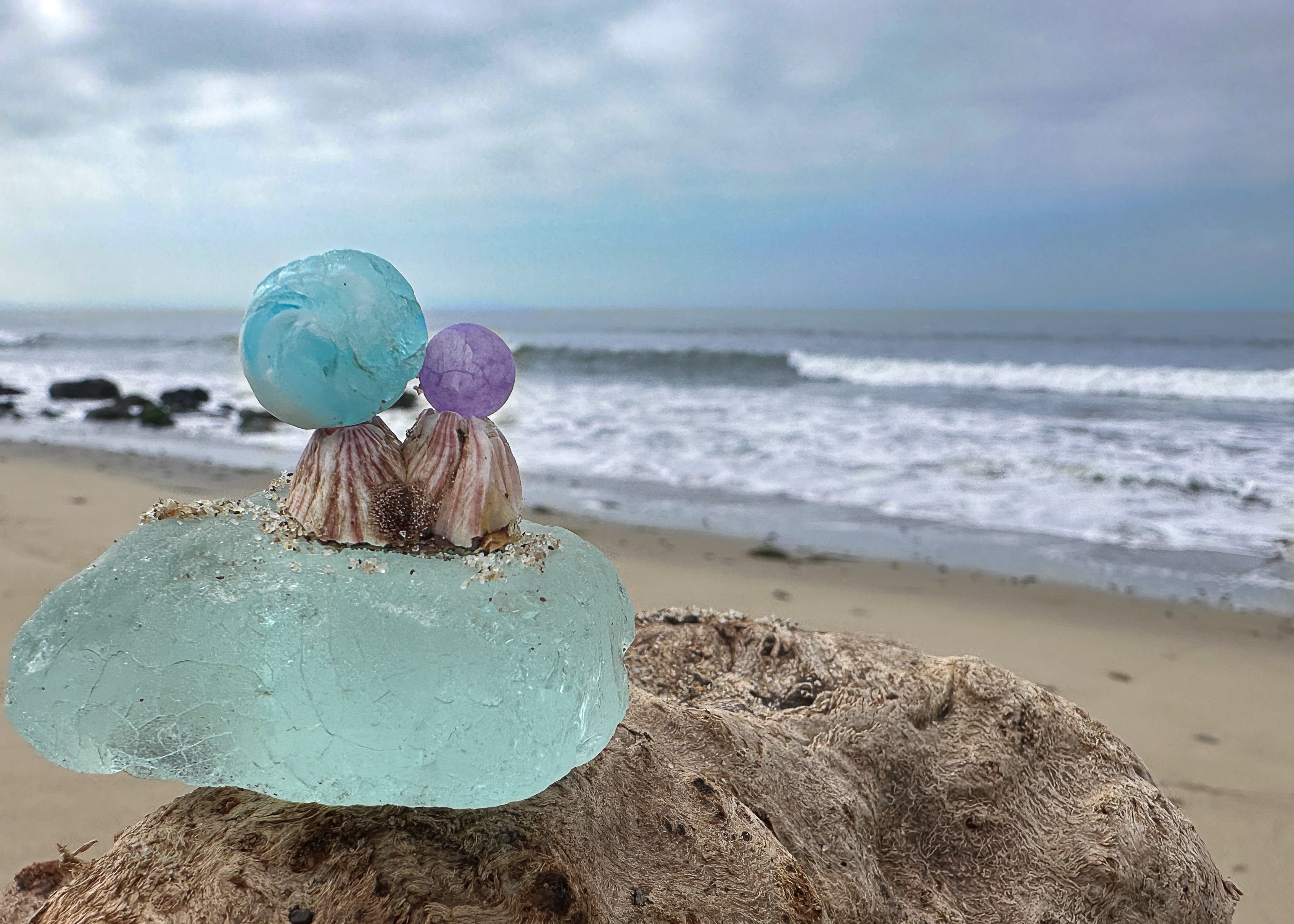 2026 Sea Glass Calendar: Desktop format that can be sent as a
