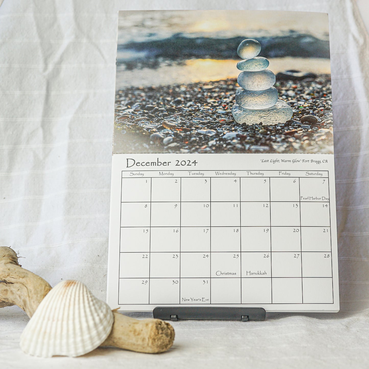 SOLD OUT 2024 3 in 1 Sea Glass Calendar/ CHECK BACK IN SEPTEMBER FOR 2025