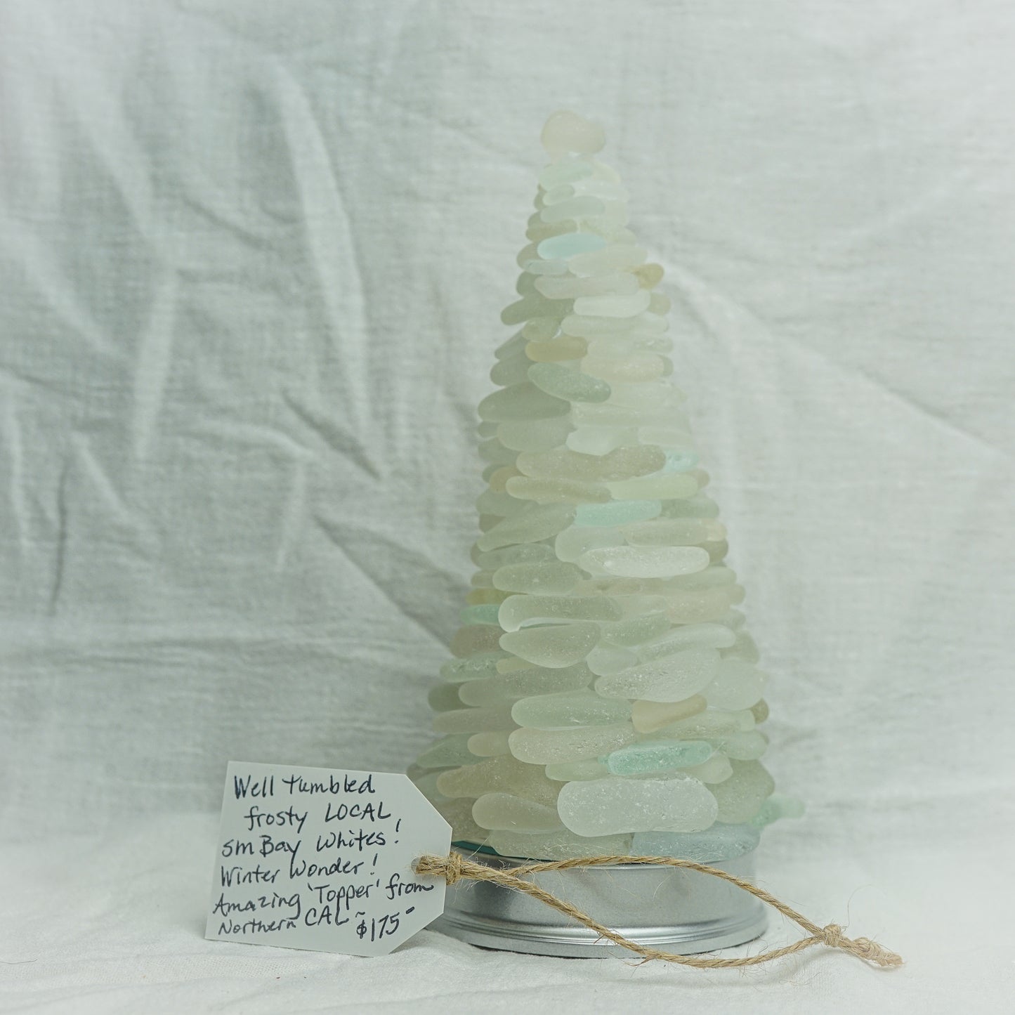 South Bay Winter Wonder Sea Glass Tree