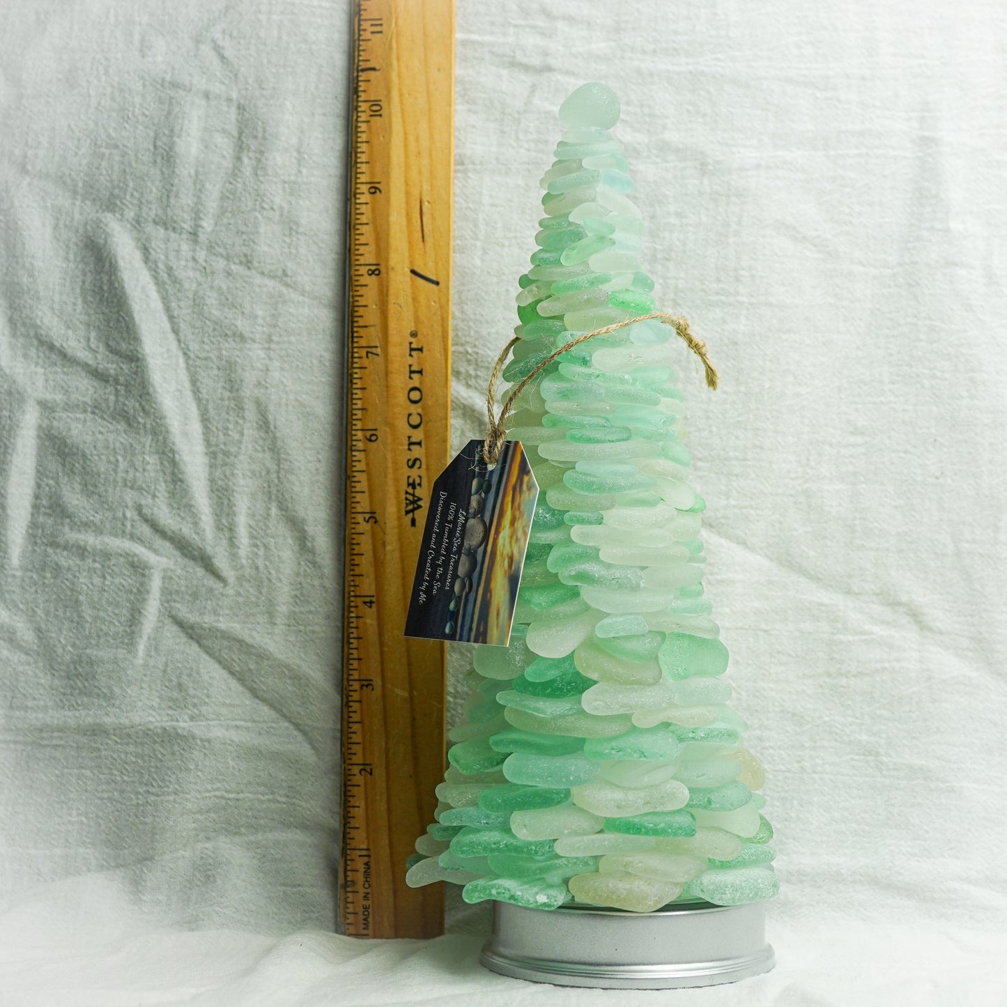 Seafoam Sea Glass Tree